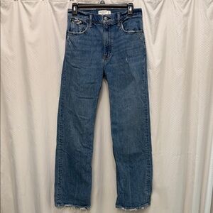 Abercrombie & Fitch Women's High Rise Blue Jeans